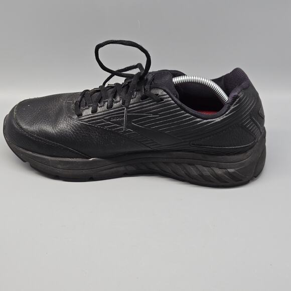 Brooks Addiction Walker 2 Mens Shoes Leather Size 10.5 4E Black 1103184E072 - Picture 8 of 11